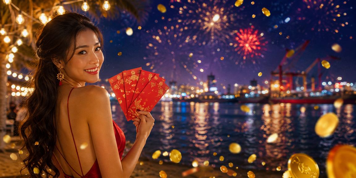 Phong bao đỏ và lễ hội trao voucher thưởng tại Hải Phòng dịp tết